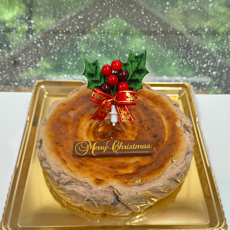 ブルーベリー・バスクチーズケーキ